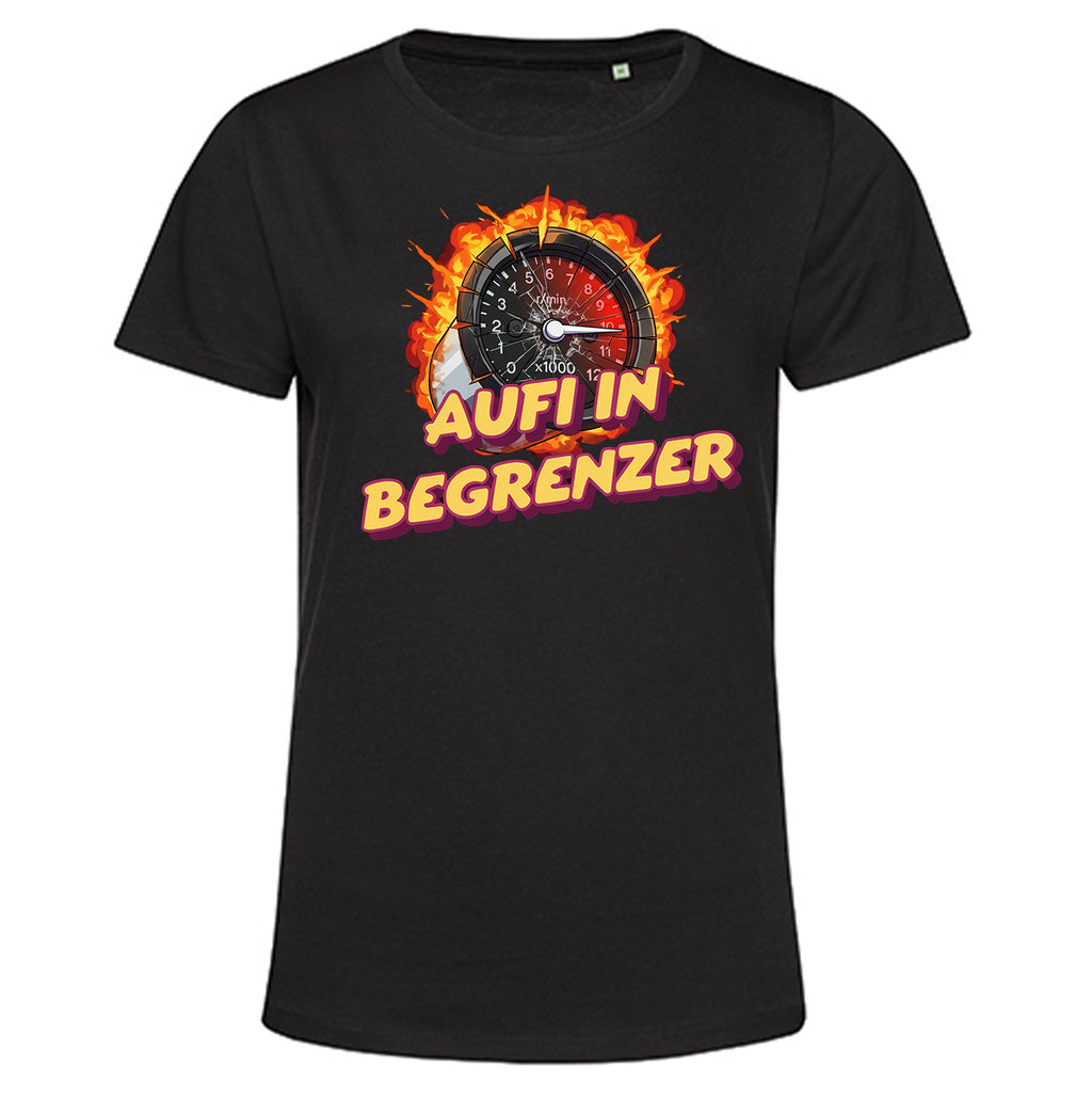 Aufi in Begrenzer - Damen T-Shirt