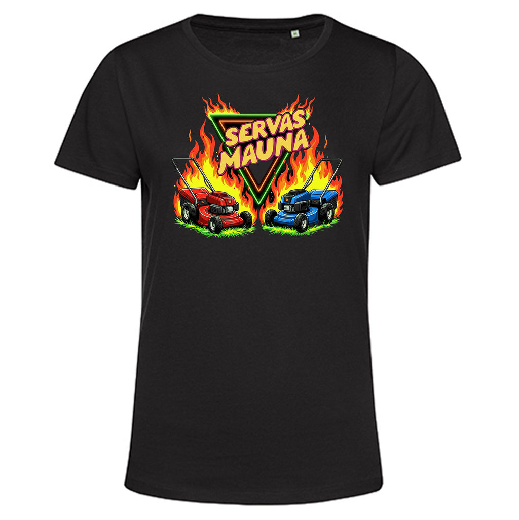 Servas Mauna - Rasenmäher - Damen T-Shirt