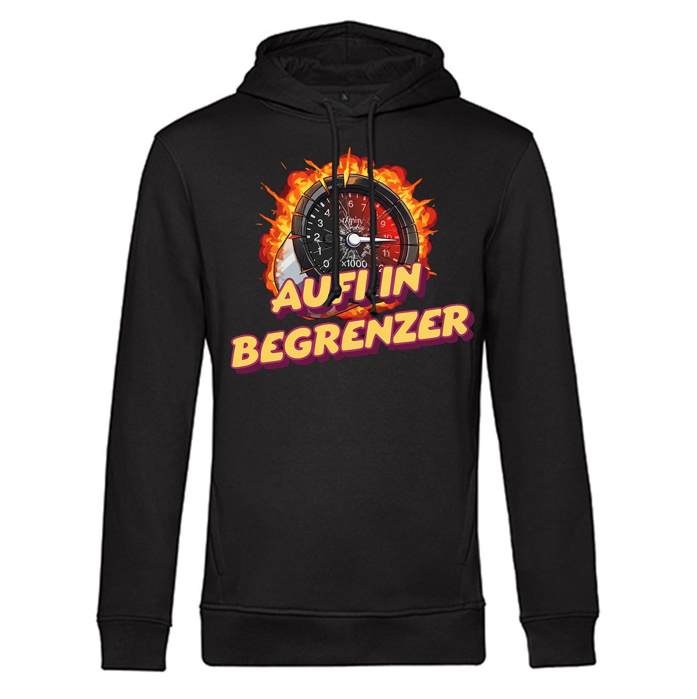 Aufi in Begrenzer - Herren Hoodie