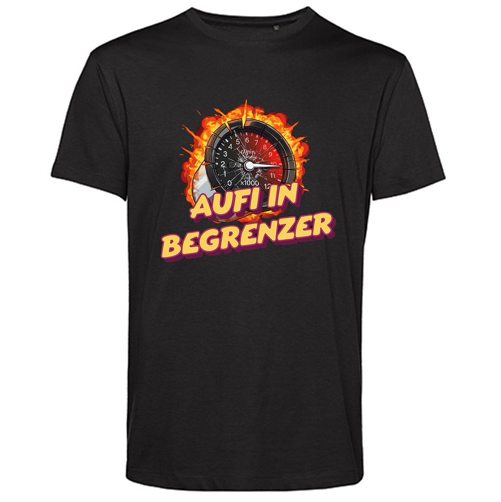 Aufi in Begrenzer - Herren T-Shirt