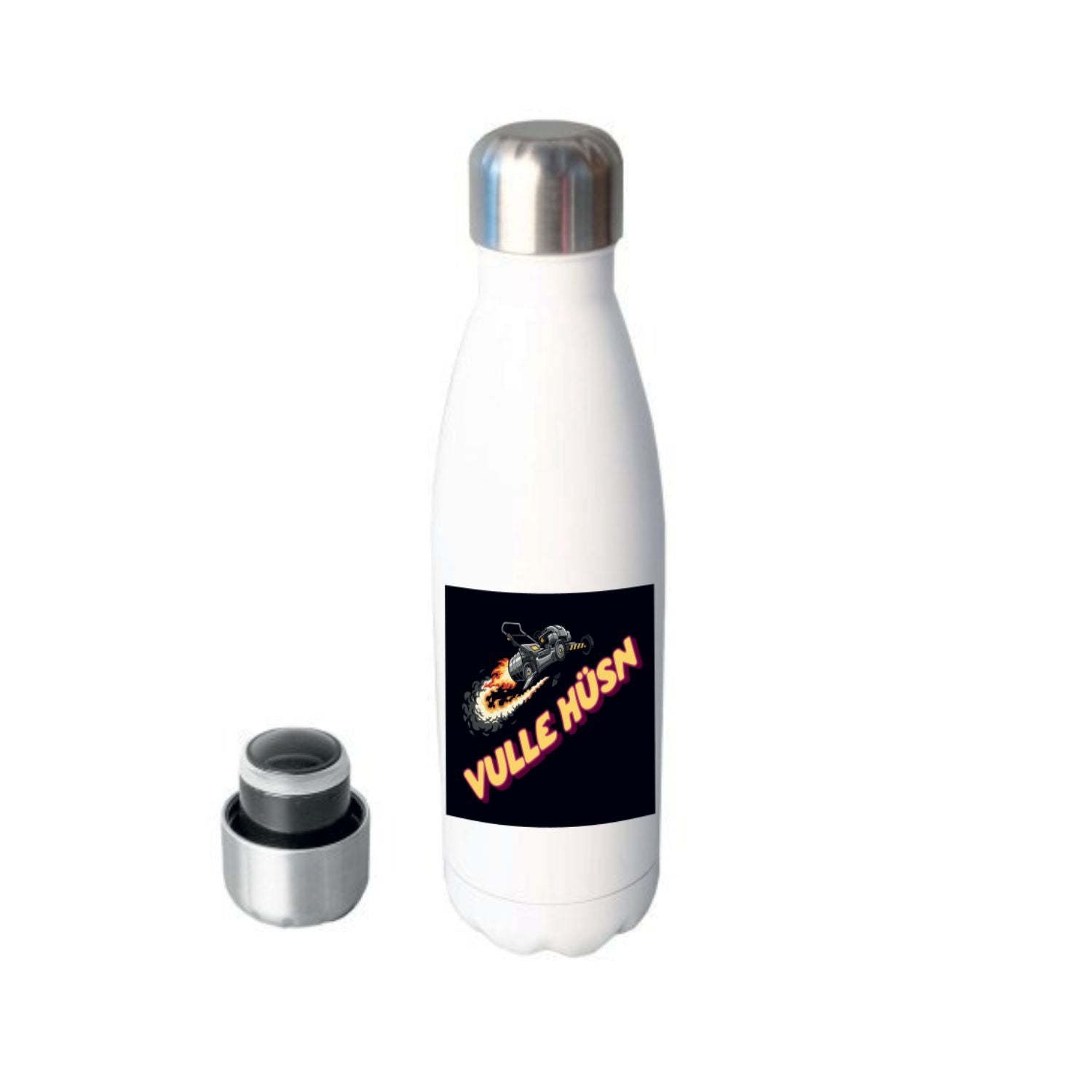 Vulle Hüsn - Rasenmäher - Trinkflasche