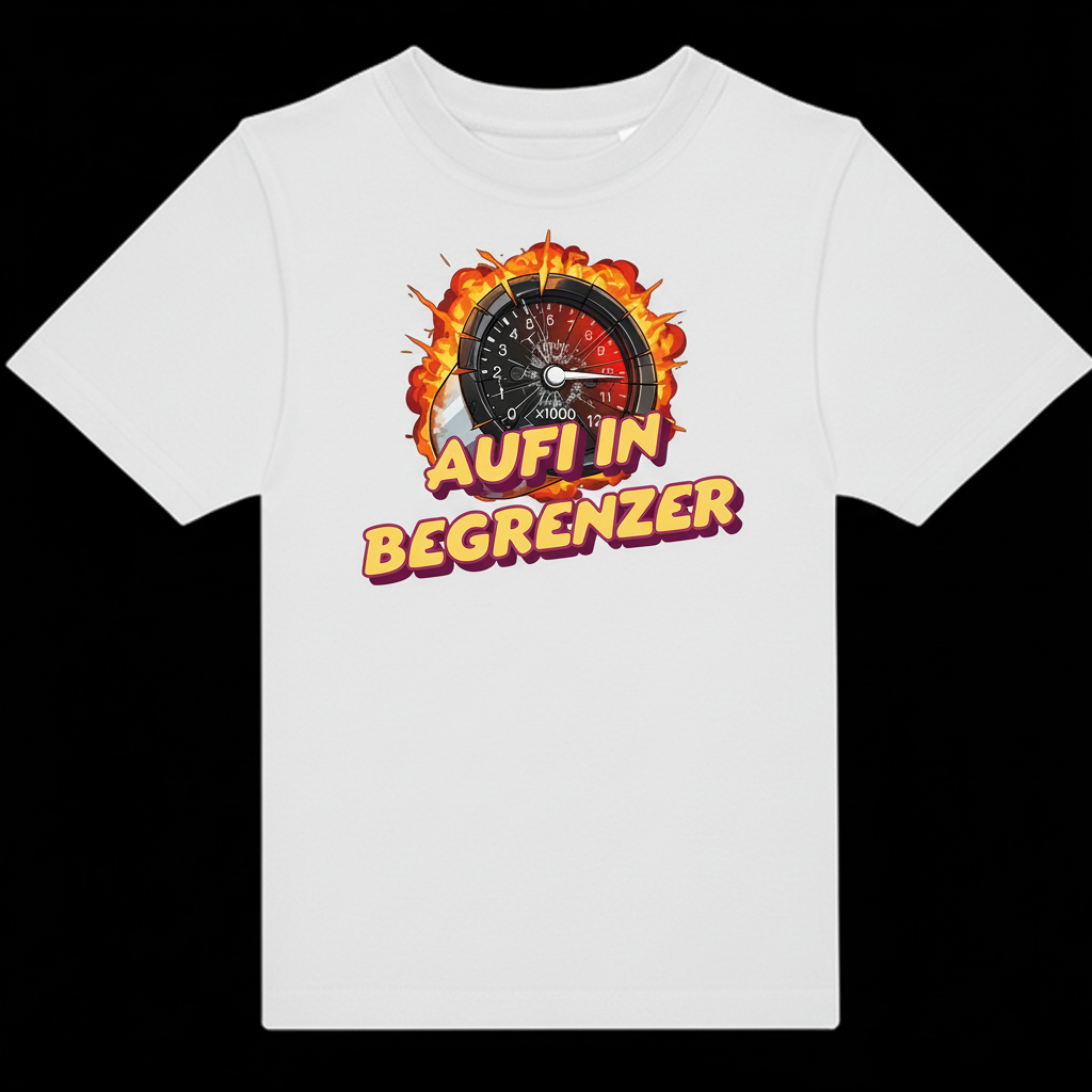 Aufi in Begrenzer - Herren T-Shirt