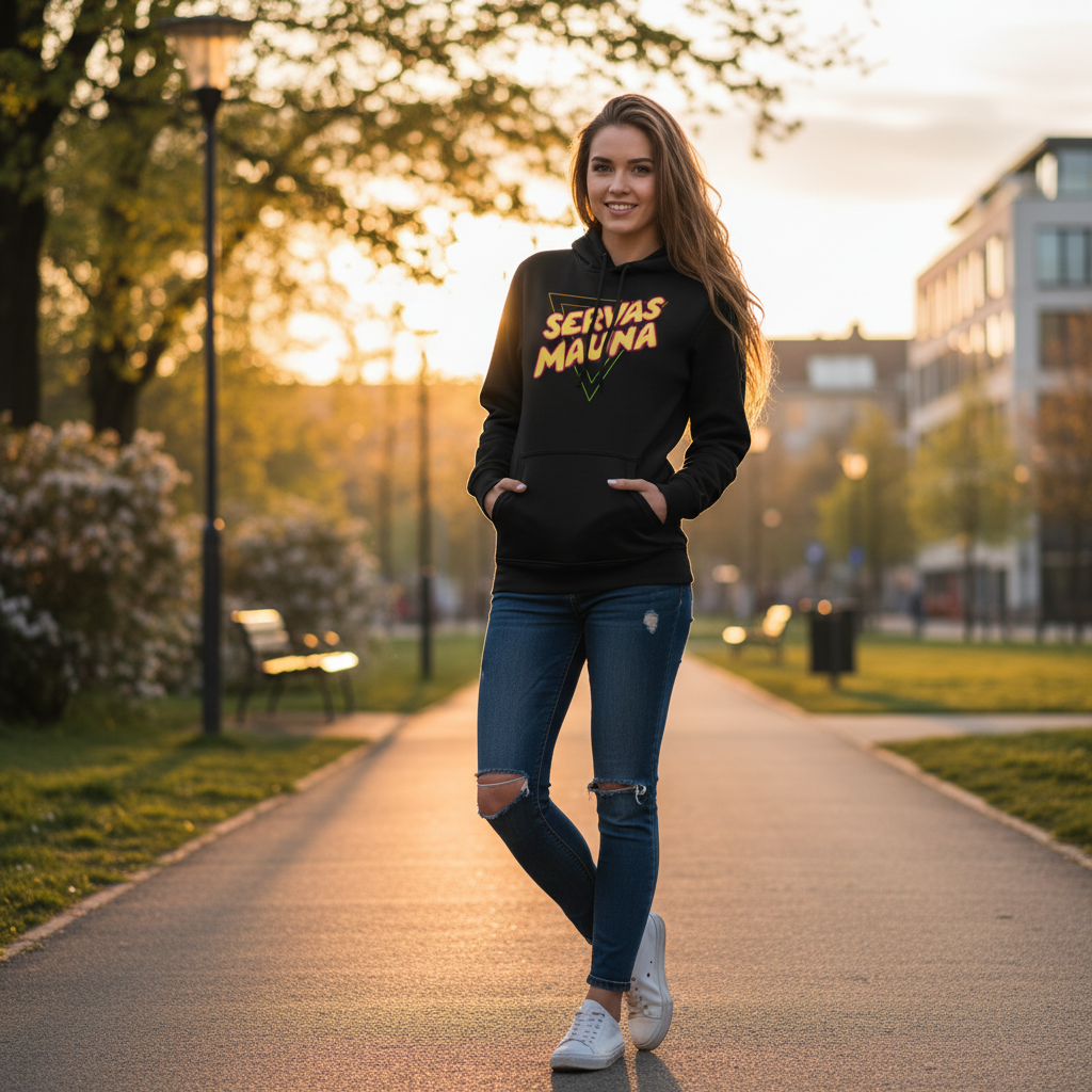 Servas Mauna - Triangle - Damen Hoodie