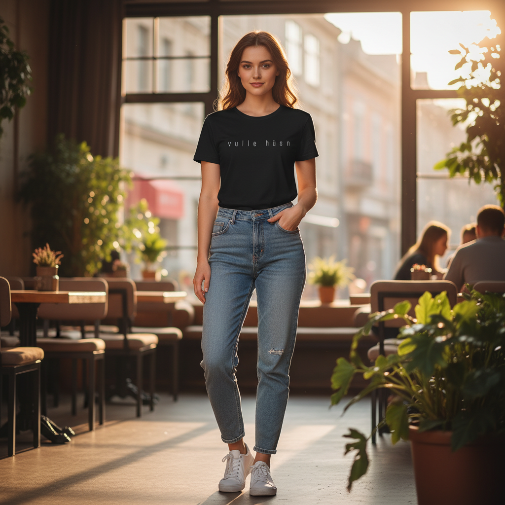 Vulle Hüsn - Dezent - Damen T-Shirt