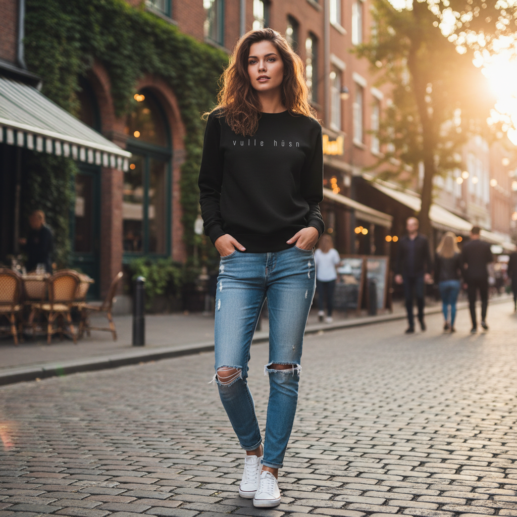 Vulle Hüsn - Dezent - Damen Sweater