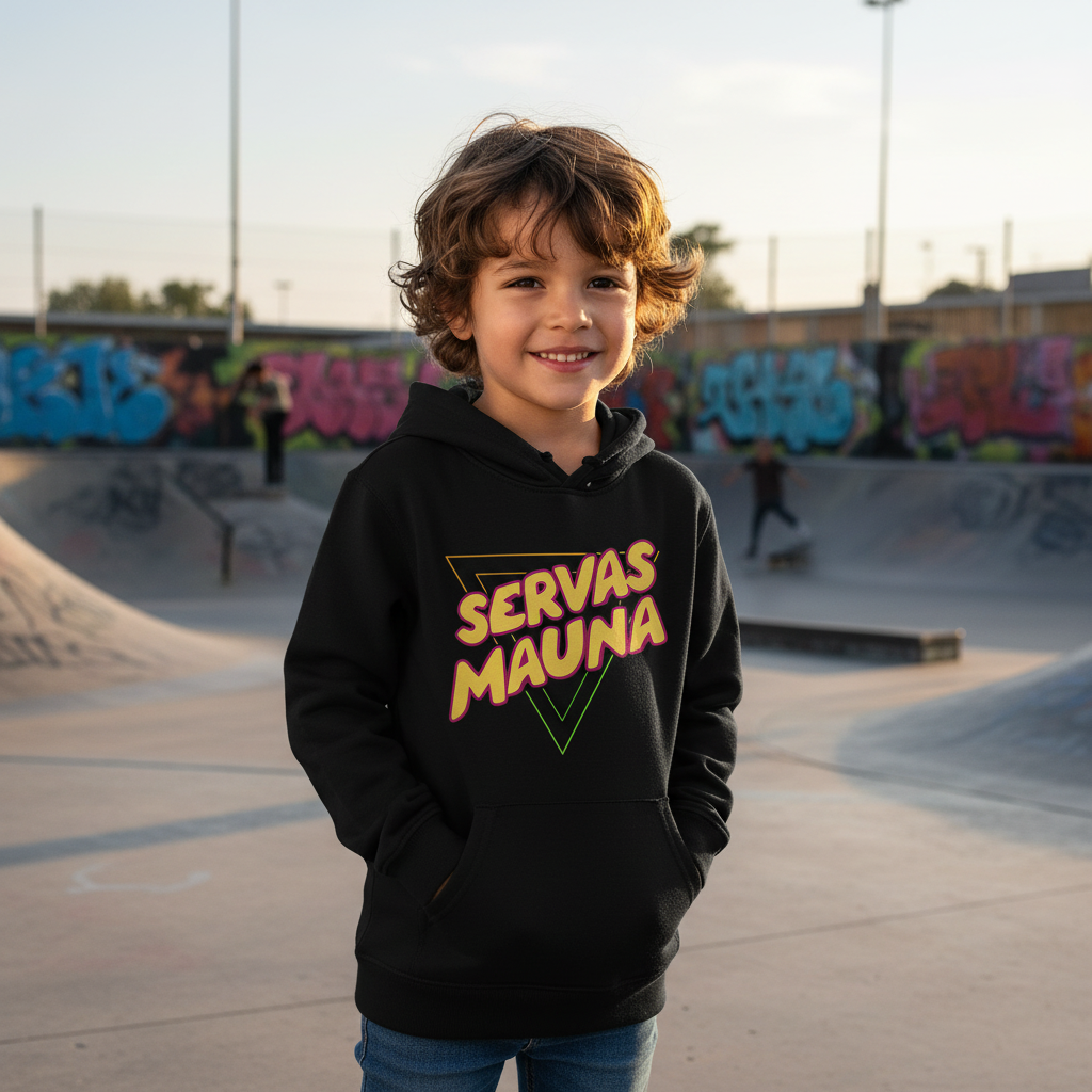 Servas Mauna - Triangle - Kinder Hoodie