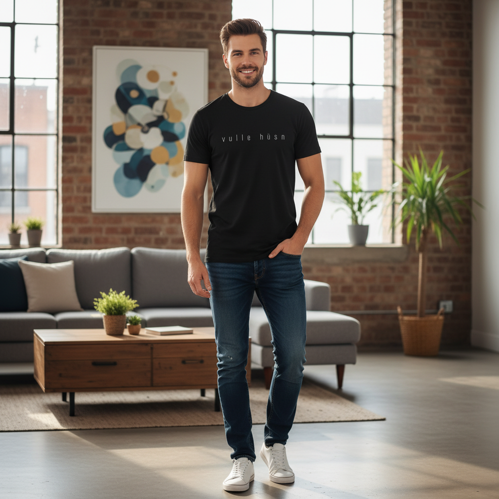 Vulle Hüsn - Dezent - Herren T-Shirt