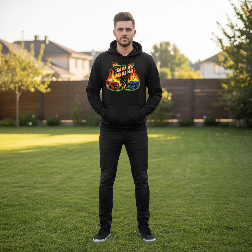 Servas Mauna - Rasenmäher - Herren Hoodie