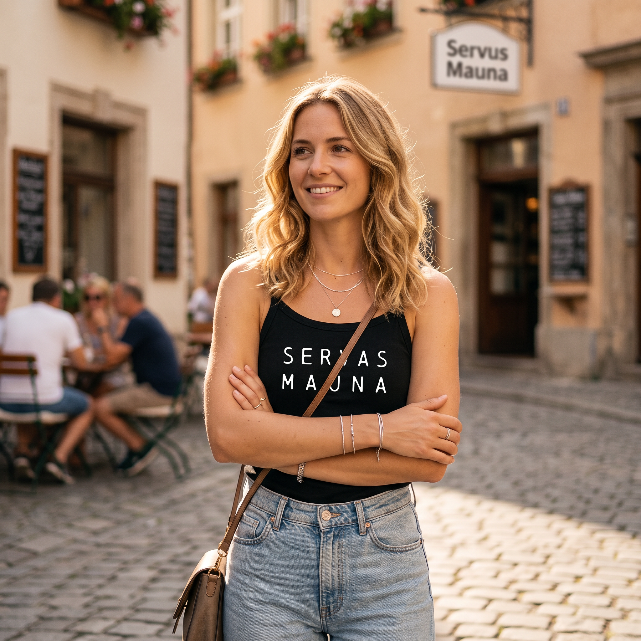 Servas Mauna - Dezent - Damen Trägertop
