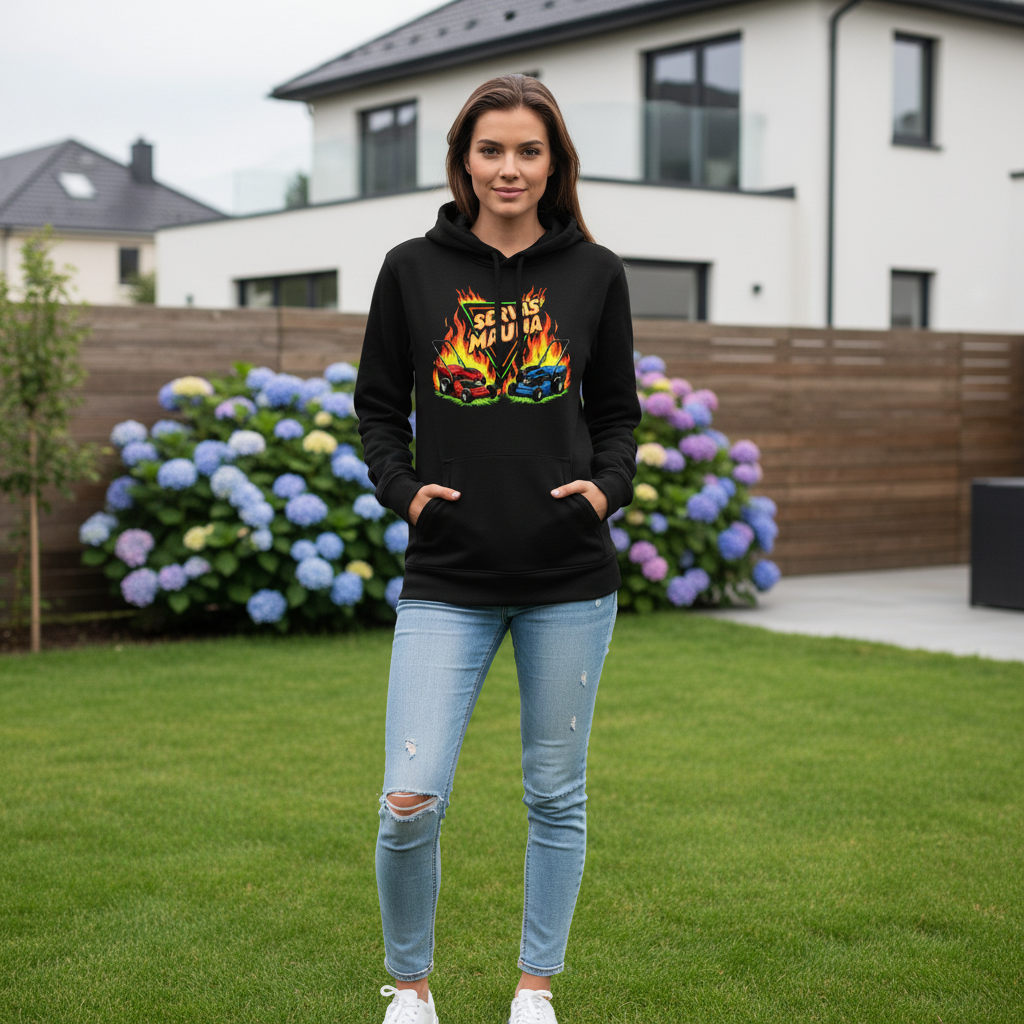 Servas Mauna - Rasenmäher - Damen Hoodie