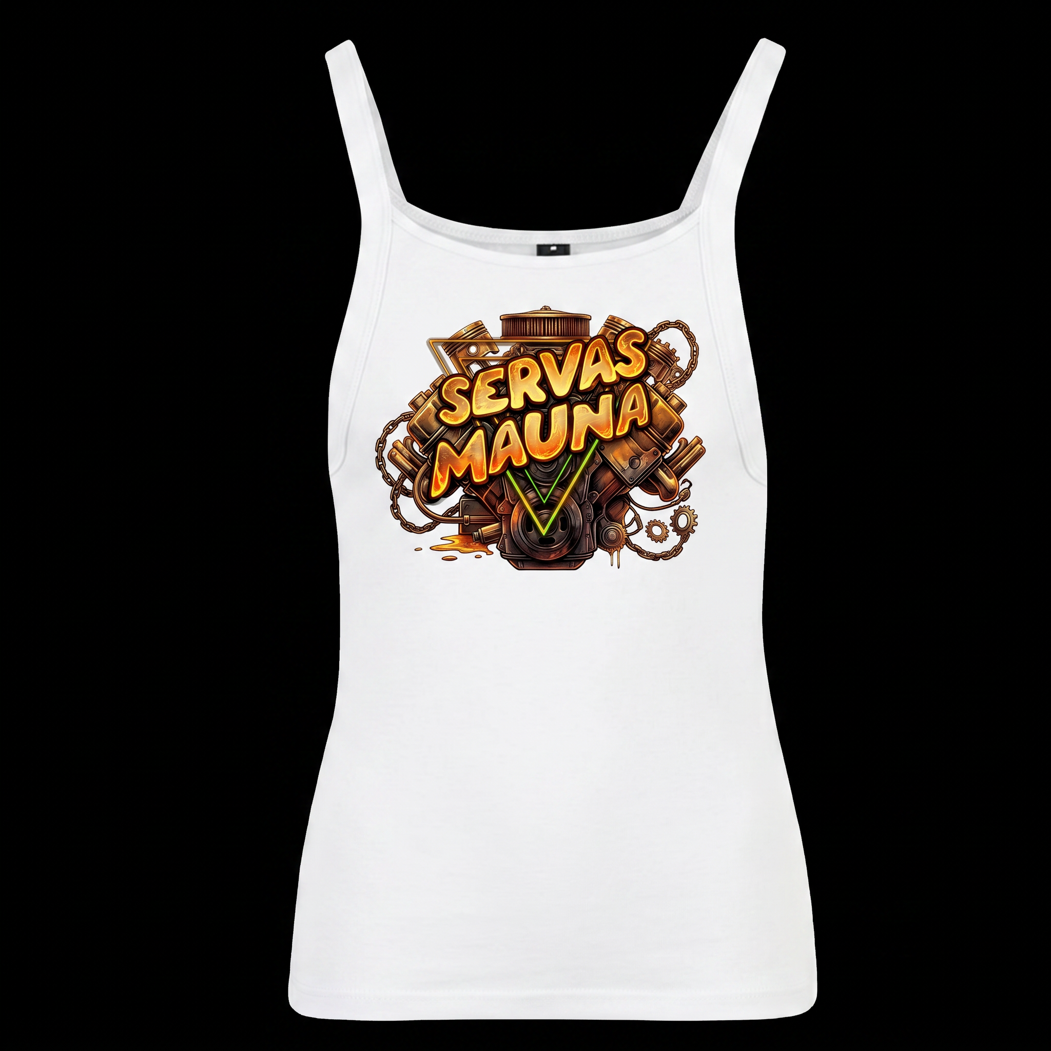 Servas Mauna - Motorblock - Damen Trägertop