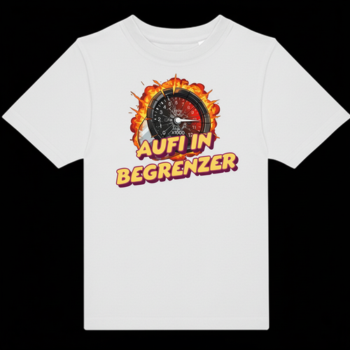 Aufi in Begrenzer - Kinder T-Shirt
