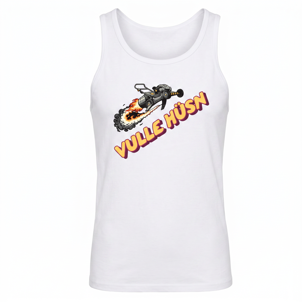 Vulle Hüsn - Rasenmäher - Herren Tanktop