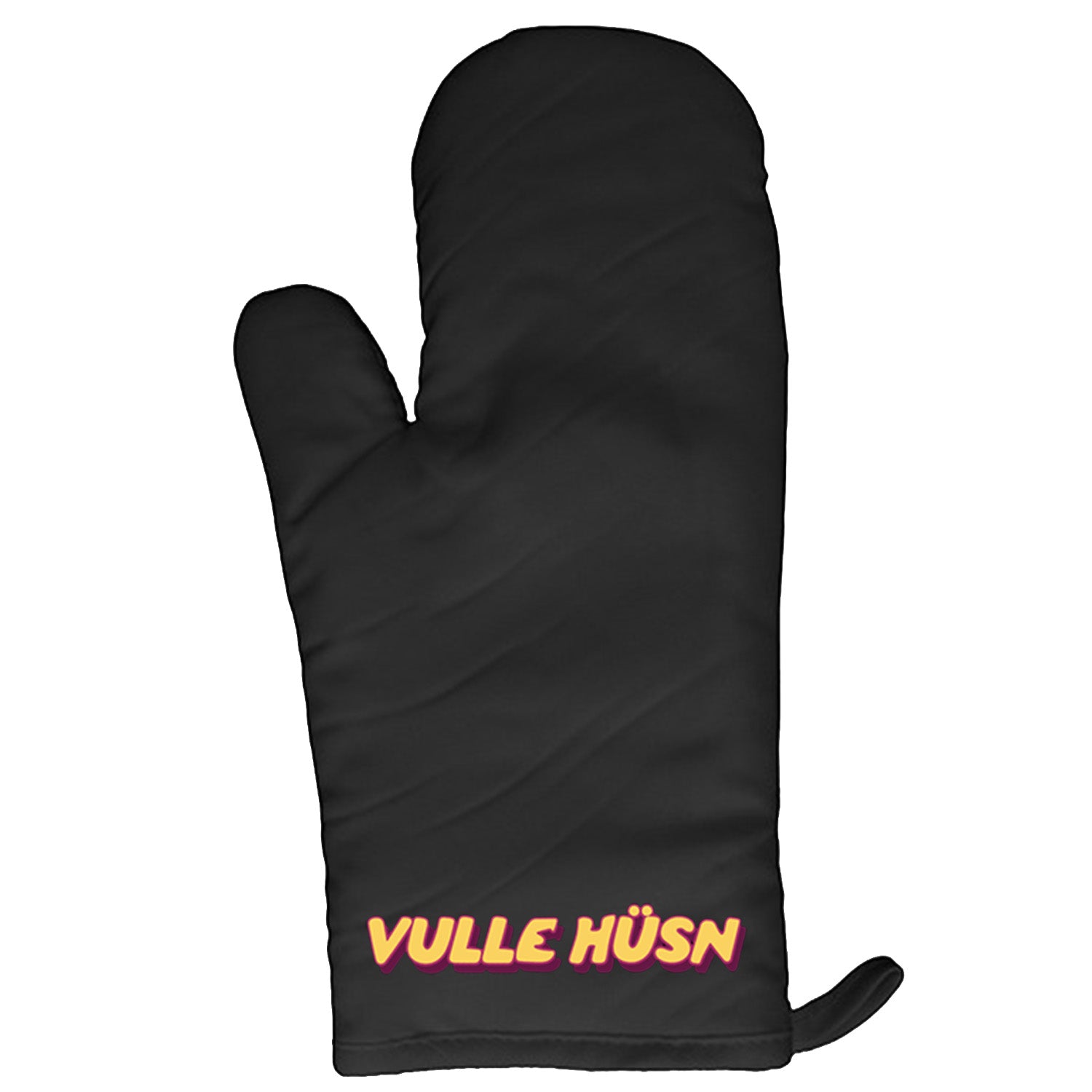 Vulle Hüsn - Schriftzug - Grillhandschuh
