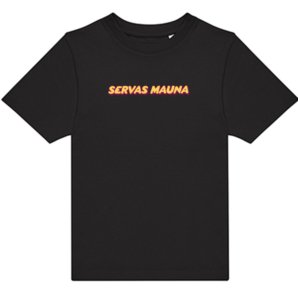 Servas Mauna - Schriftzug - Kinder T-Shirt