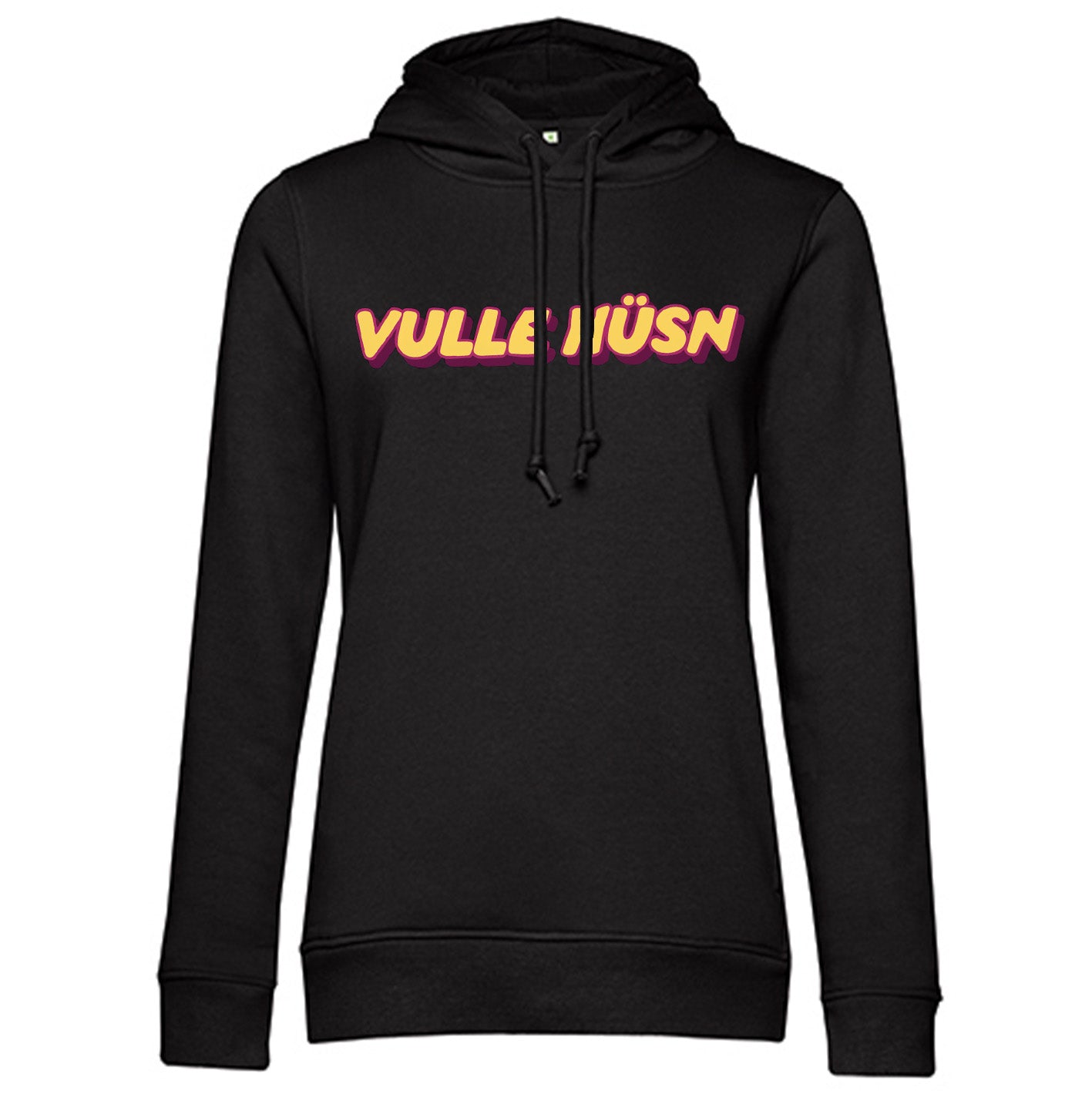 Vulle Hüsn - Schriftzug - Damen Hoodie