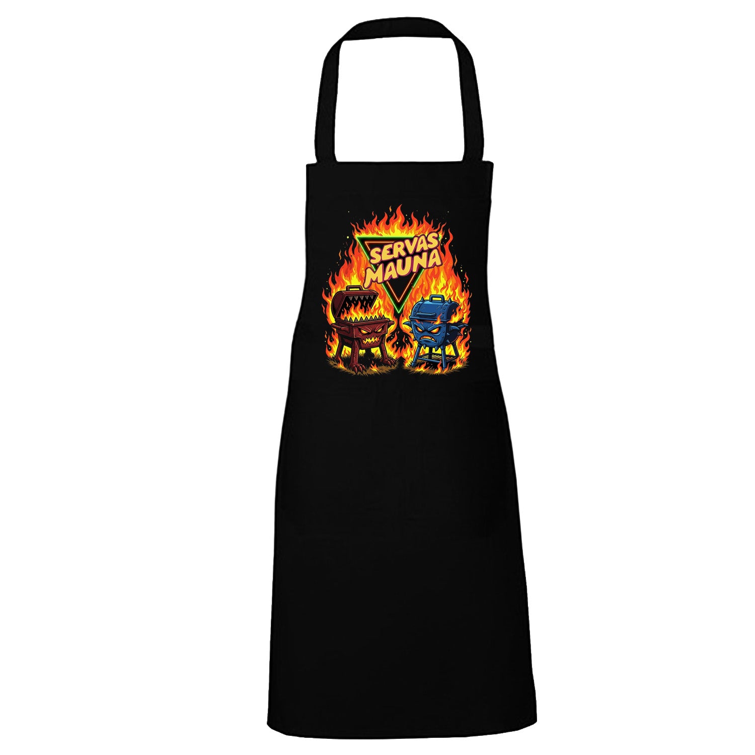 Servas Mauna - Griller - Grillschürze für Erwachsene und Kinder