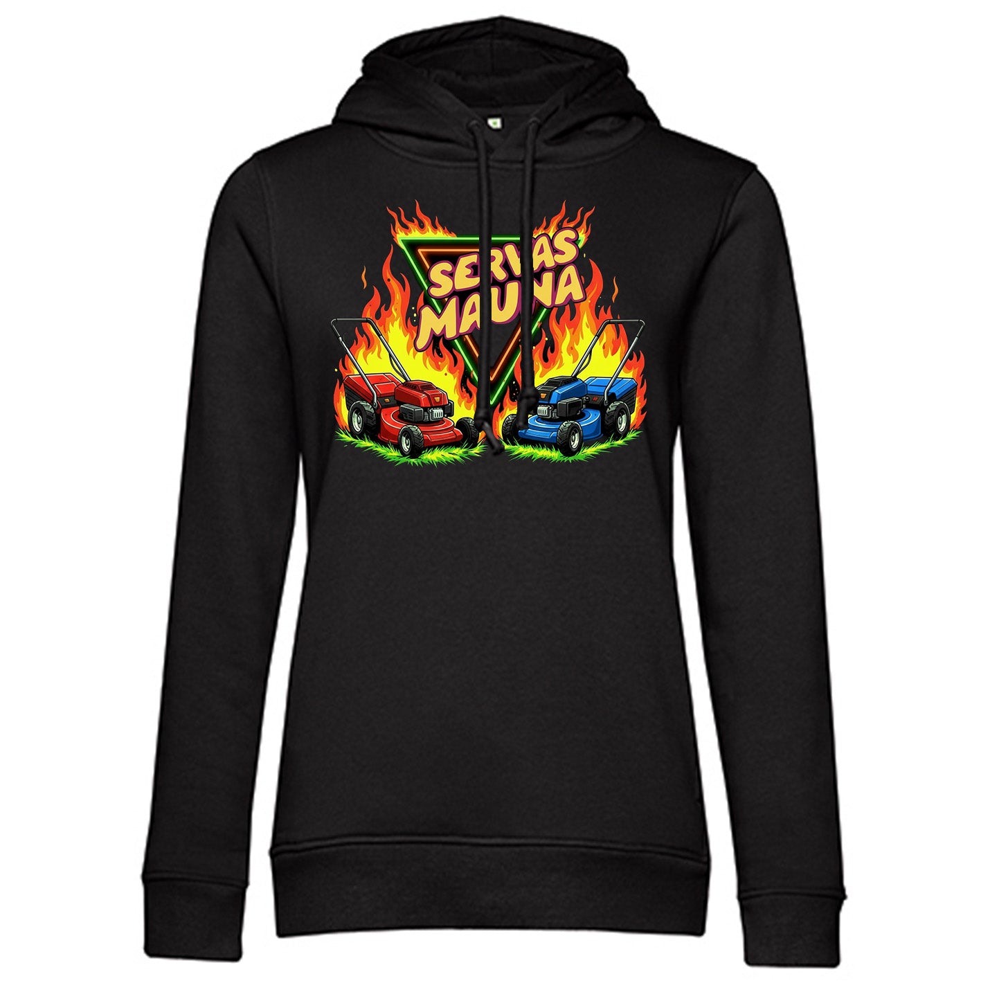 Servas Mauna - Rasenmäher - Damen Hoodie