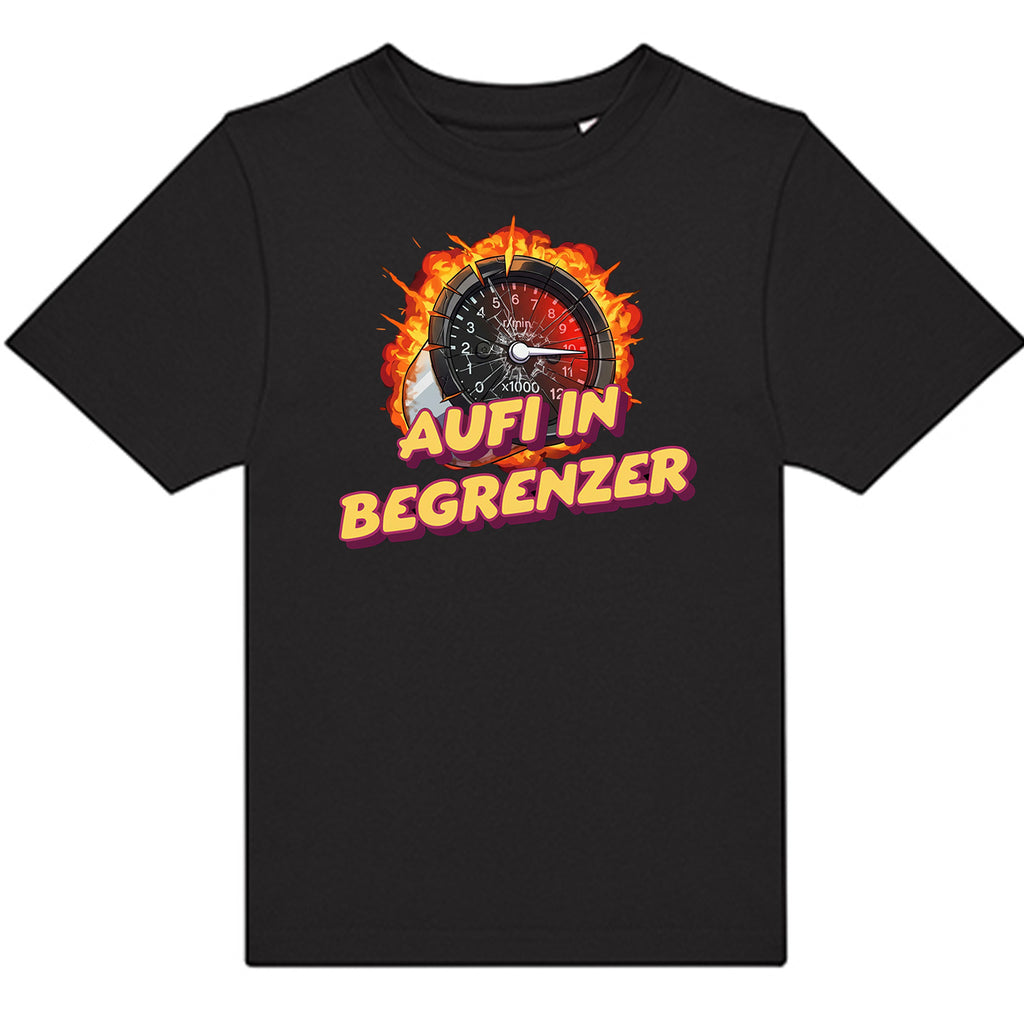 Aufi in Begrenzer - Kinder T-Shirt