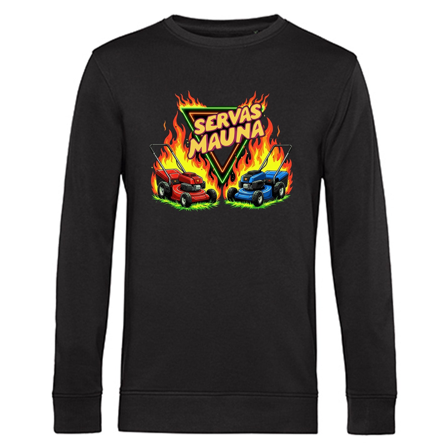 Servas Mauna - Rasenmäher - Herren Sweater